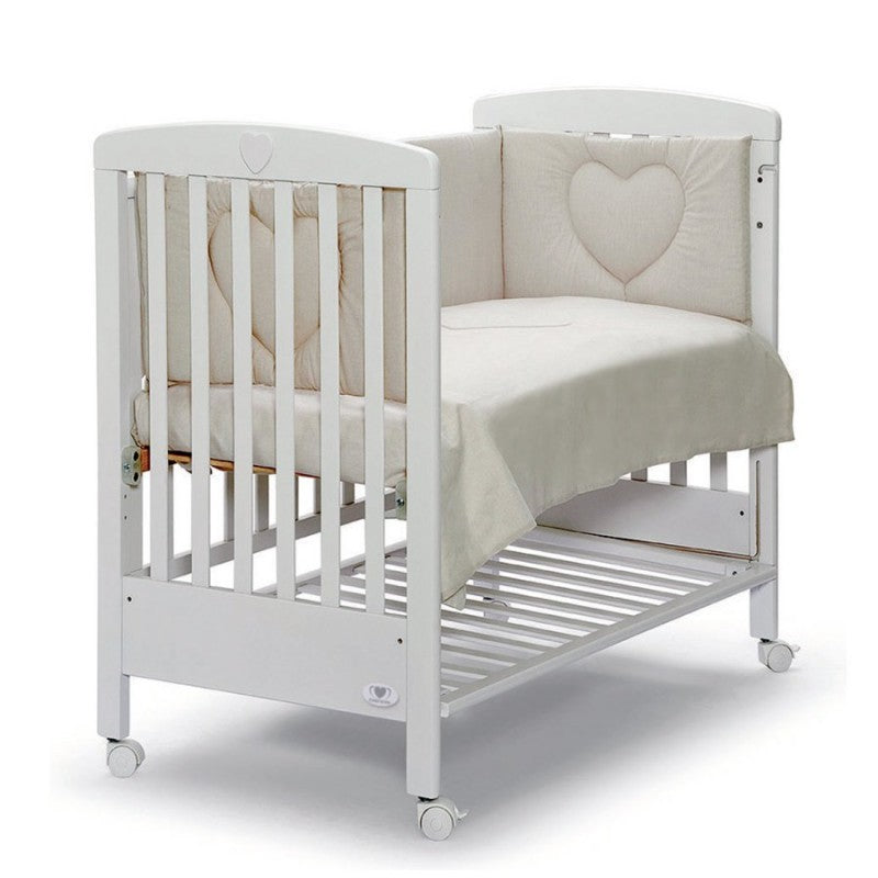 Chambre Cosleep Coeur Blanc - Petits Coeurs