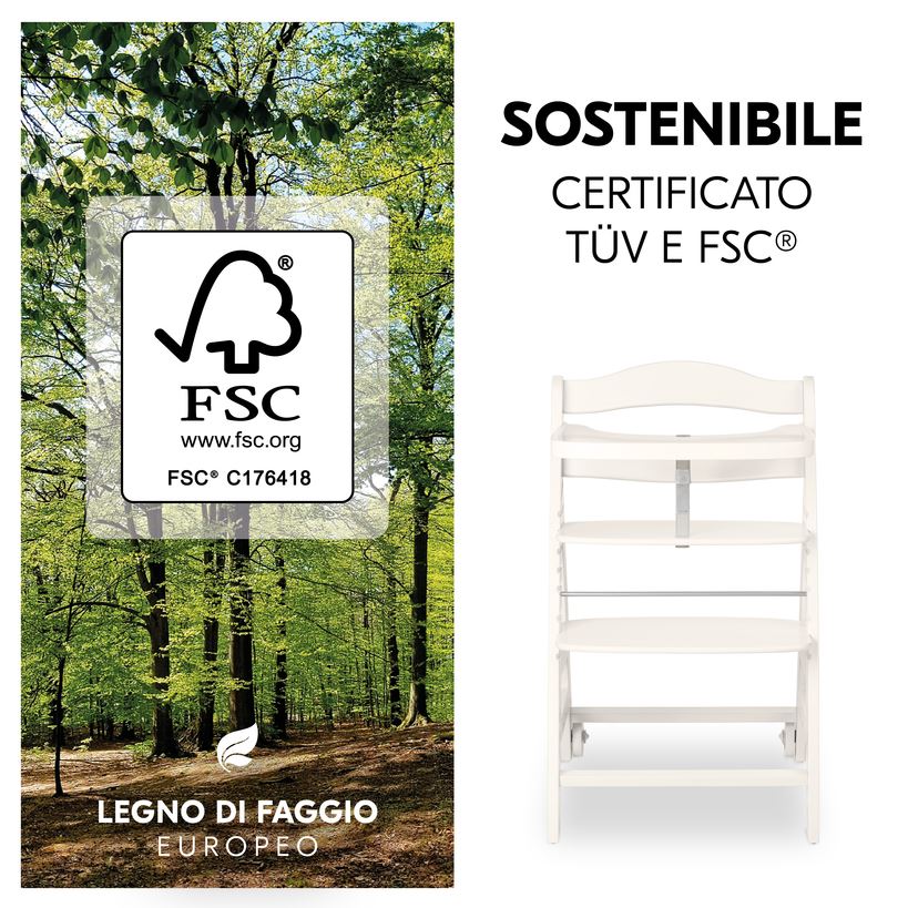 HAUCK Beta+ Seggiolone Evolutivo Col.bianco