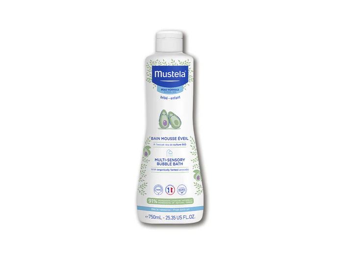 Tausend Schaumbad 750 ml + kostenlose nachfüllbare ORANGE Flasche – MUSTELA