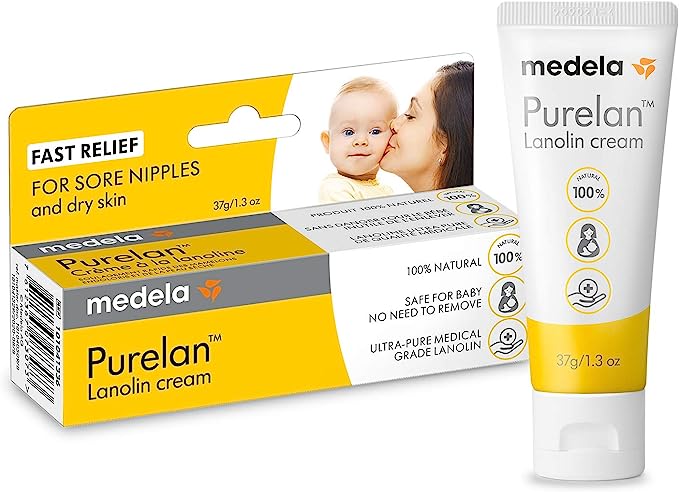PURELAN CREMA CAPEZZOLI E PELLE SECCA 100% LANOLINA 37 G- MEDELA