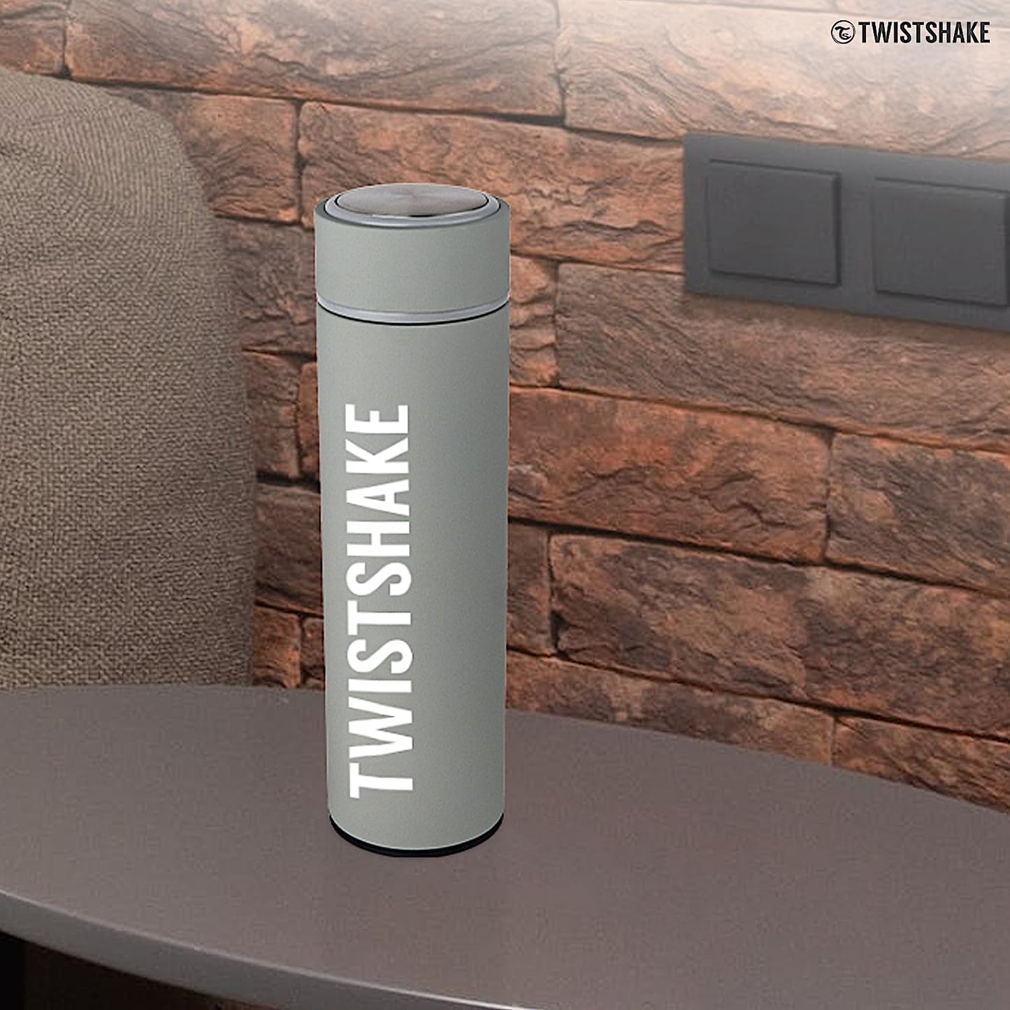 Twistshake Bottiglia Termica in Acciaio, 420 ml