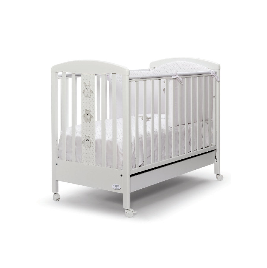 Chambre de Ted avec. Blanc - Petits coeurs