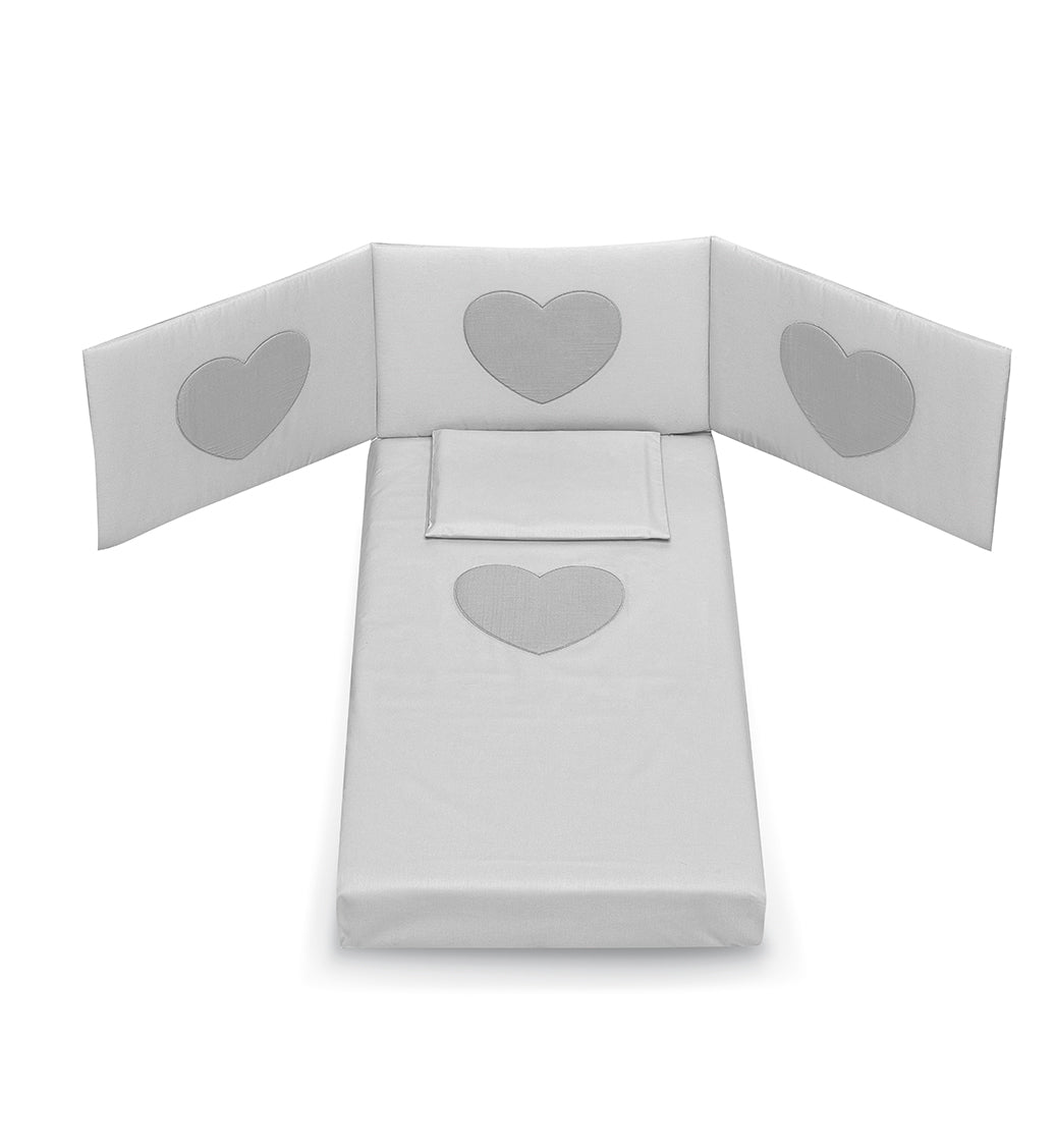 Chambre Cosleep Coeur Blanc - Petits Coeurs