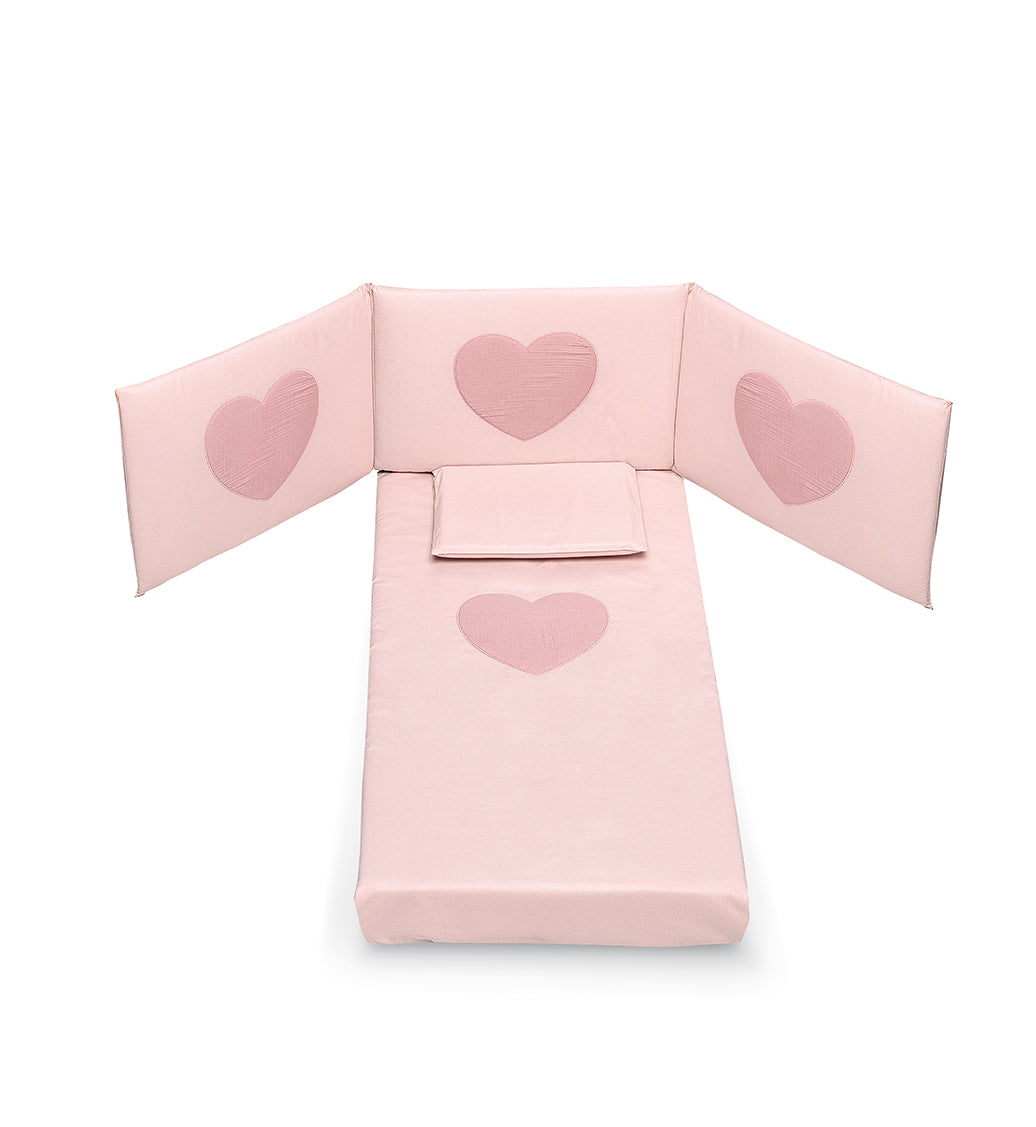 Cosleep Tortora Chambre Petit Coeur - Petits Coeurs