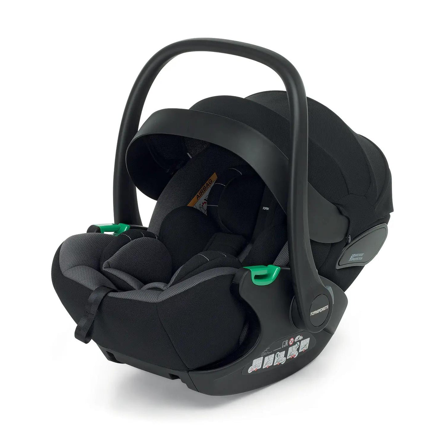 TIC TOC I-Size Col. Olive Verde Ovetto Rek reclinabile– FOPPAPEDRETTI