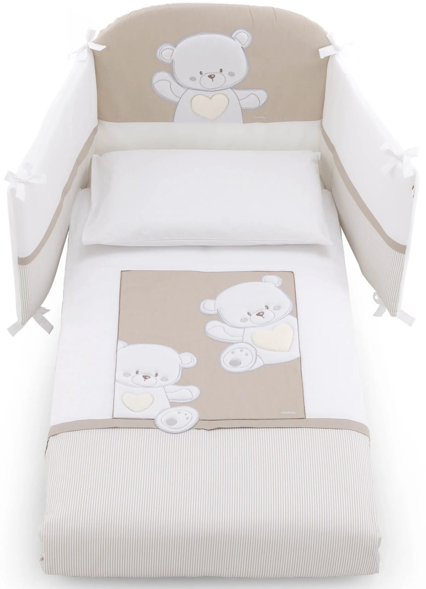 Italbaby Cameretta Jolie Oblò Choco (set 4 pezzi)