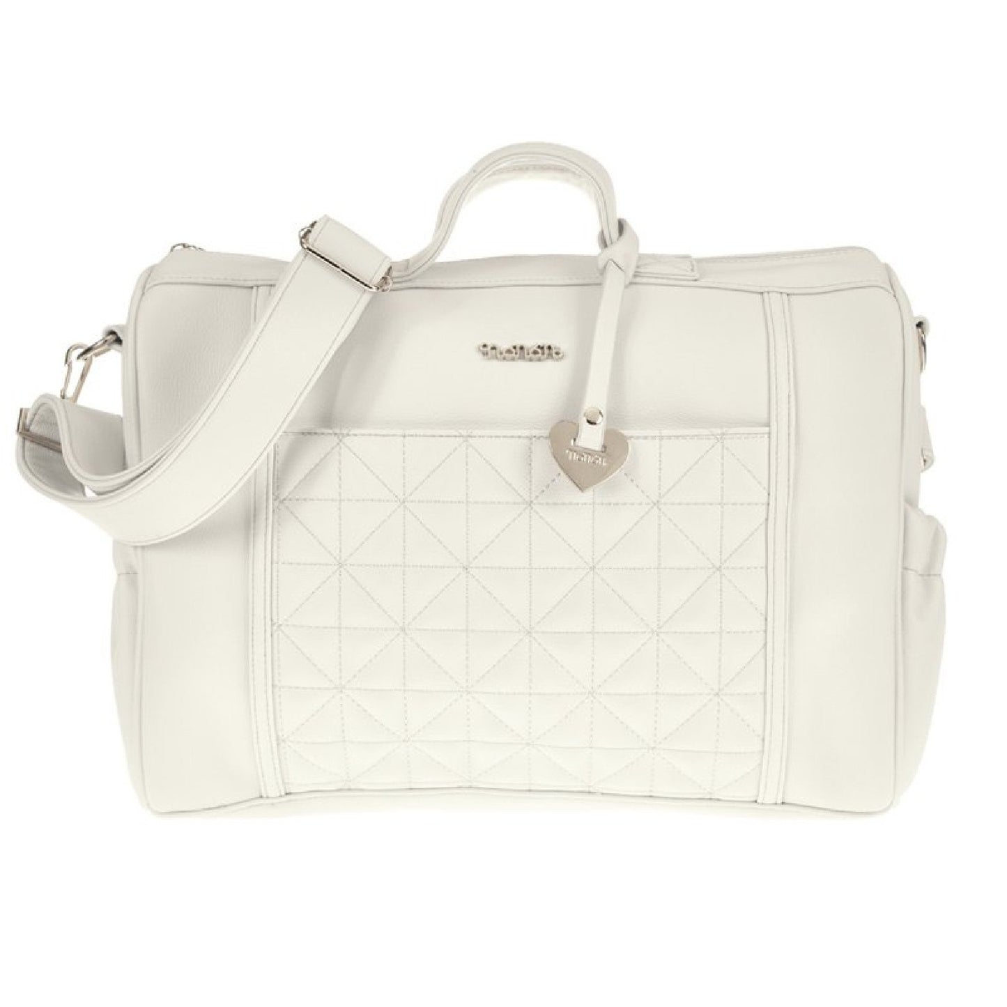 Borsa Da Passeggio trapuntata Bianca -Nanán