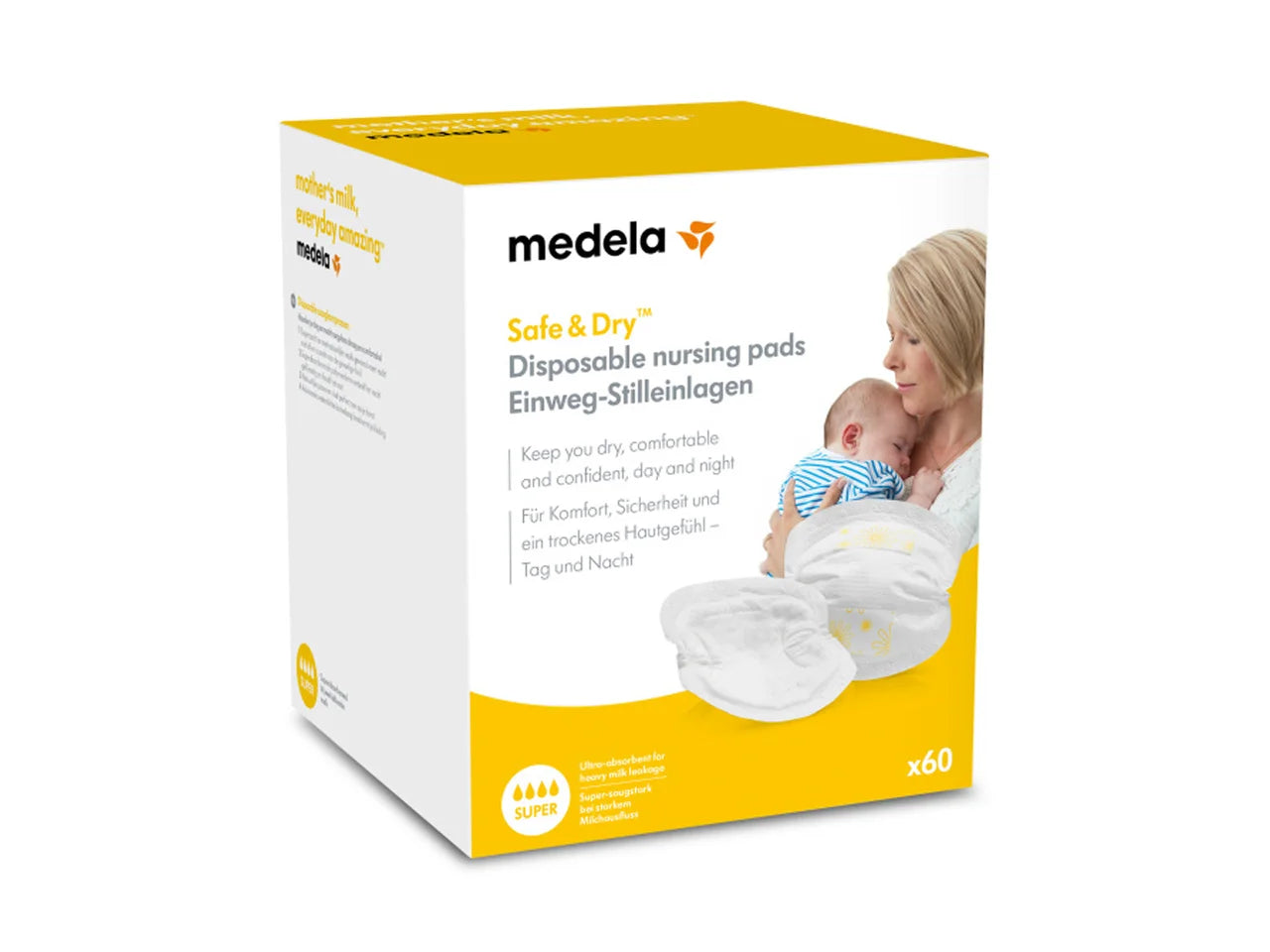 Coussinets d'allaitement jetables Safe & Dry™ - MEDELA