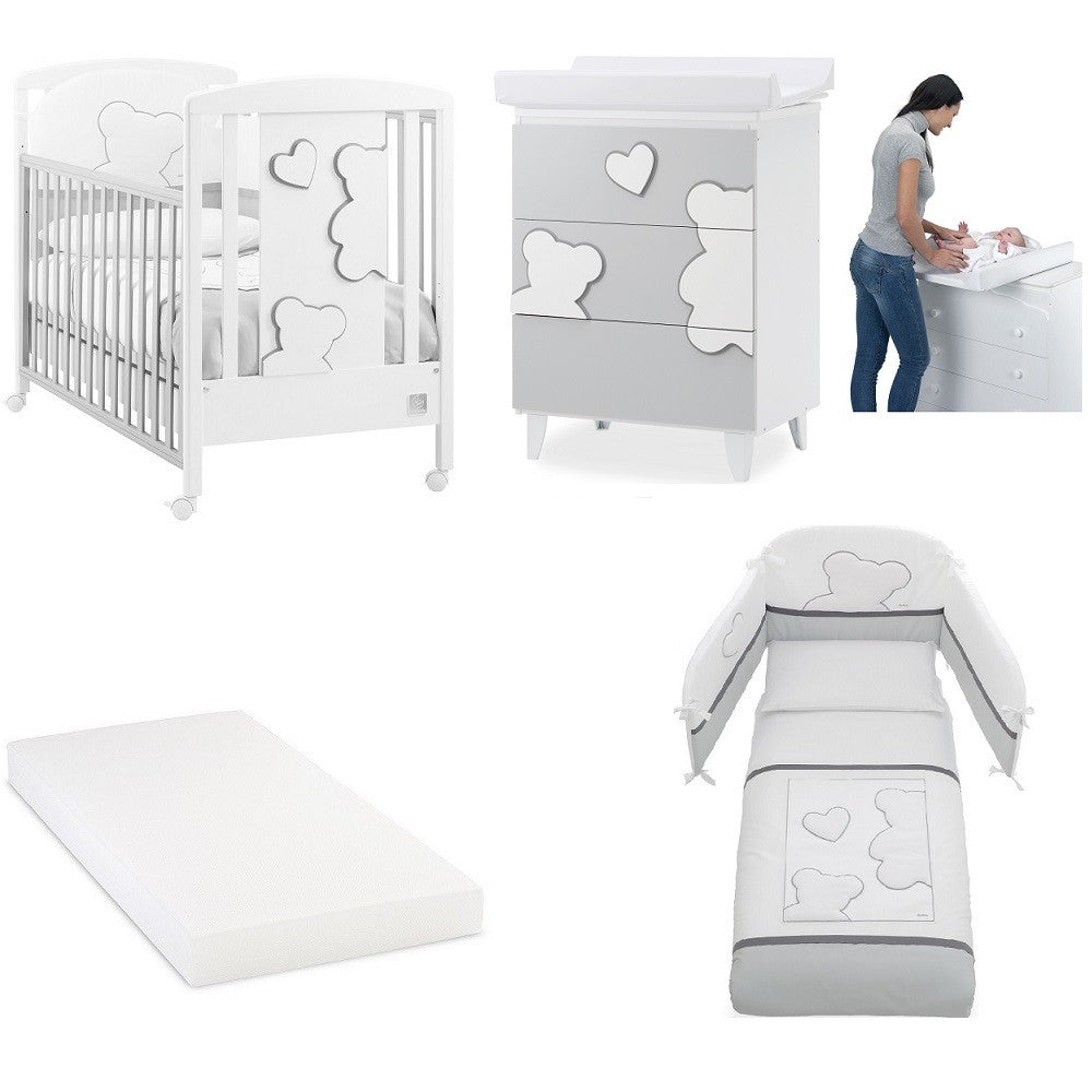 Chambre Italbaby Matisse Gris