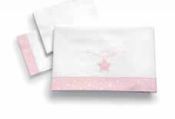 Draps lit bébé 3 pièces – COEURS