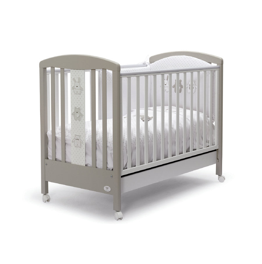 Chambre de Ted avec. Gris Tourterelle - Petits Coeurs
