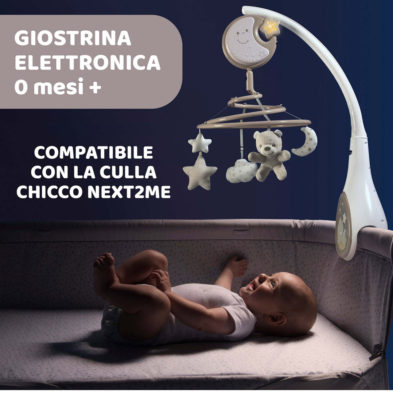Giostrina per culla e lettino Next2Dream - CHICCO