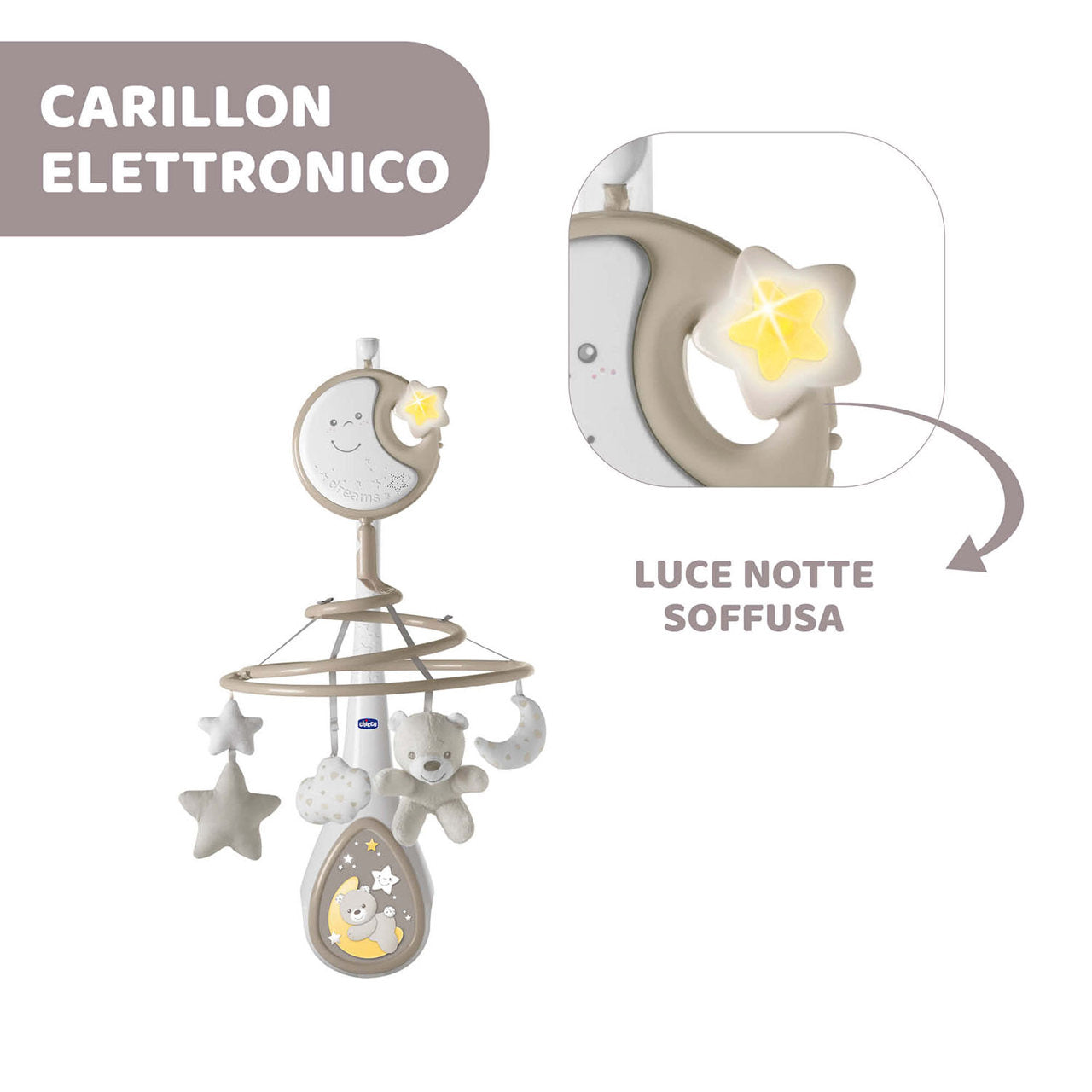 Giostrina per culla e lettino Next2Dream - CHICCO