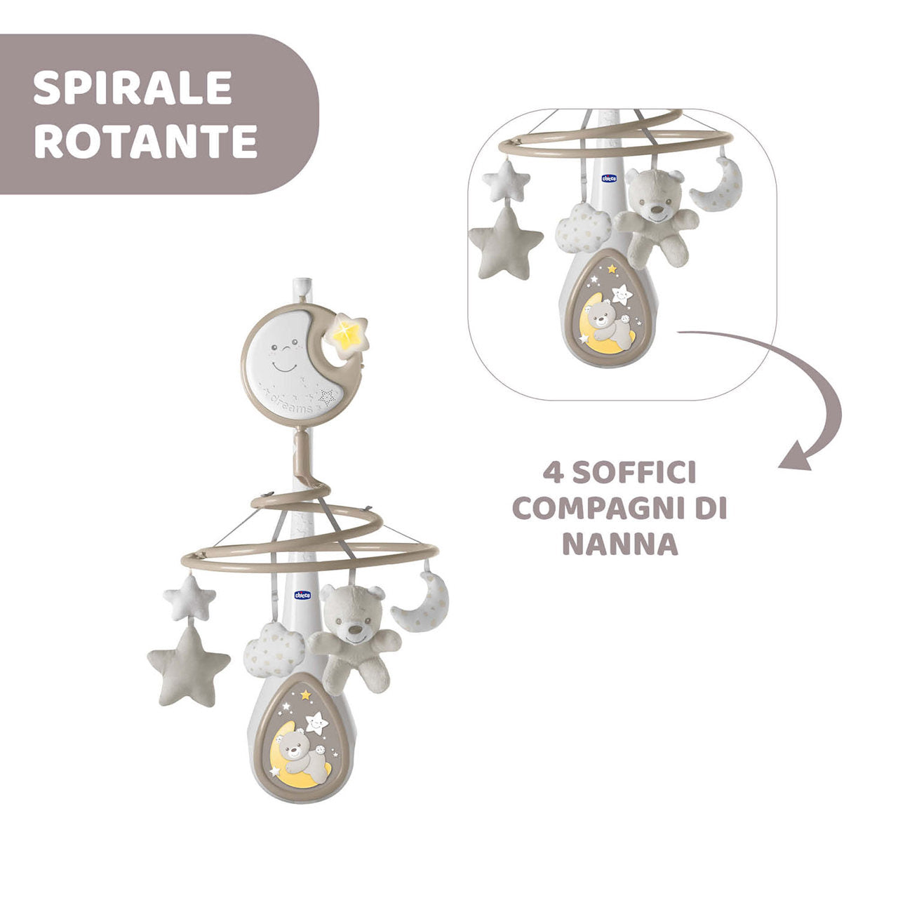 Giostrina per culla e lettino Next2Dream - CHICCO