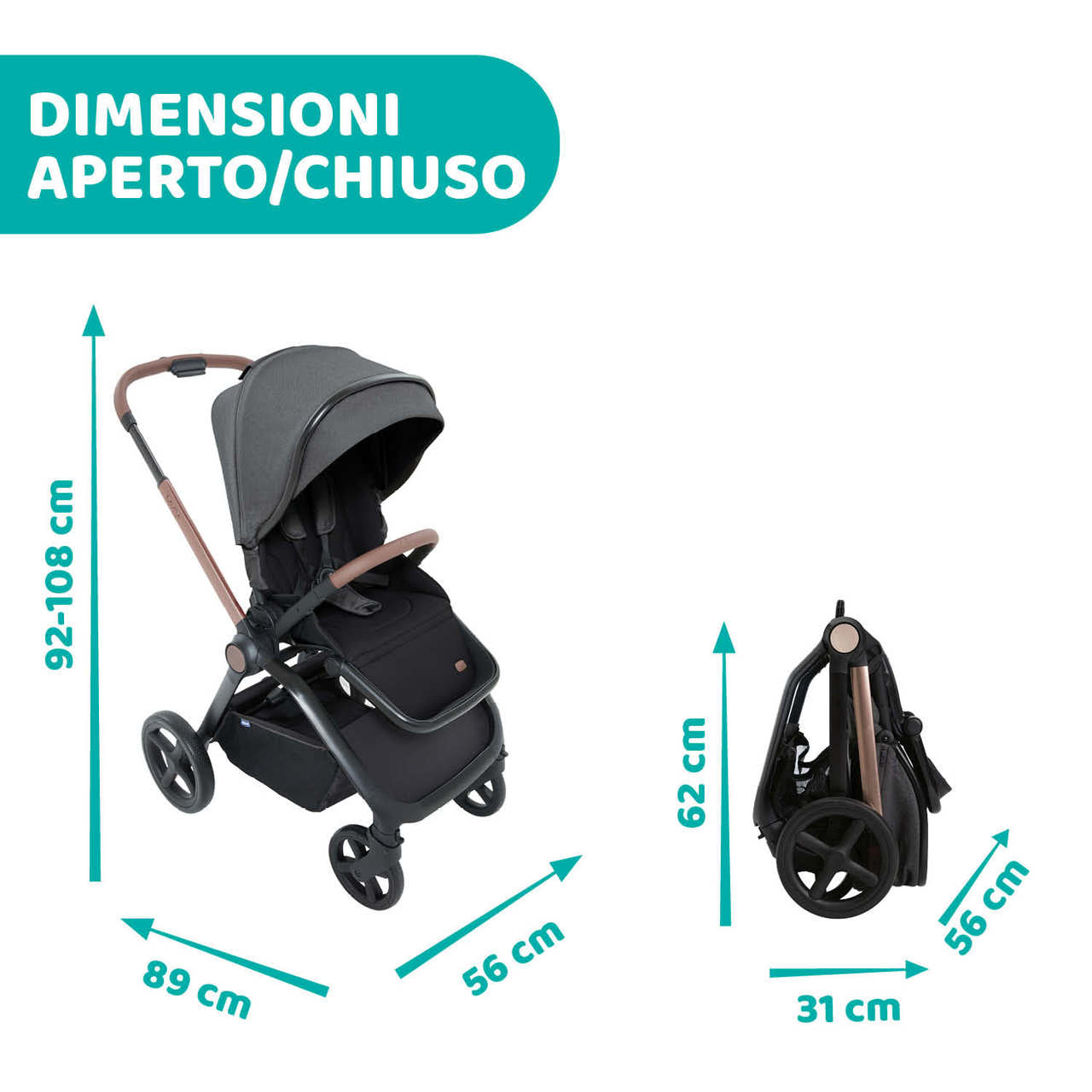 TRIO MYSA CON KORY ESSENTIAL – CHICCO