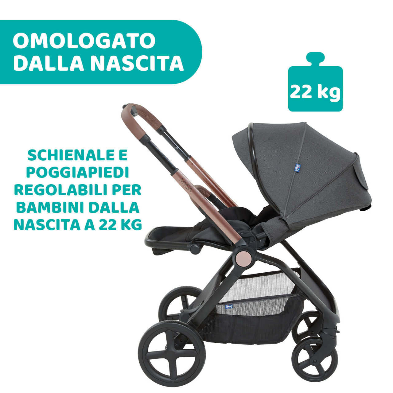 TRIO MYSA CON KORY ESSENTIAL – CHICCO