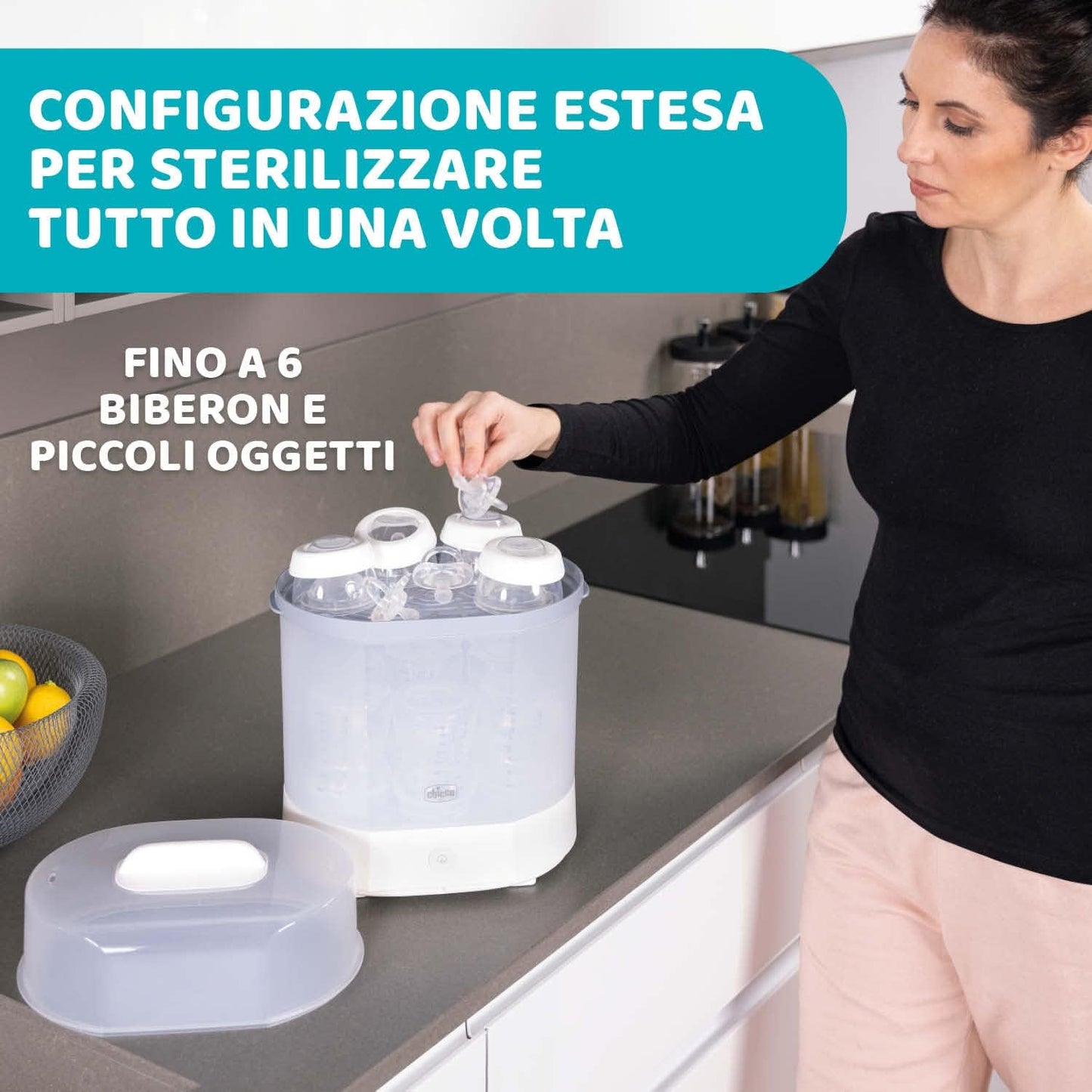 Sterilizzatore a vapore 3in1 - CHICCO