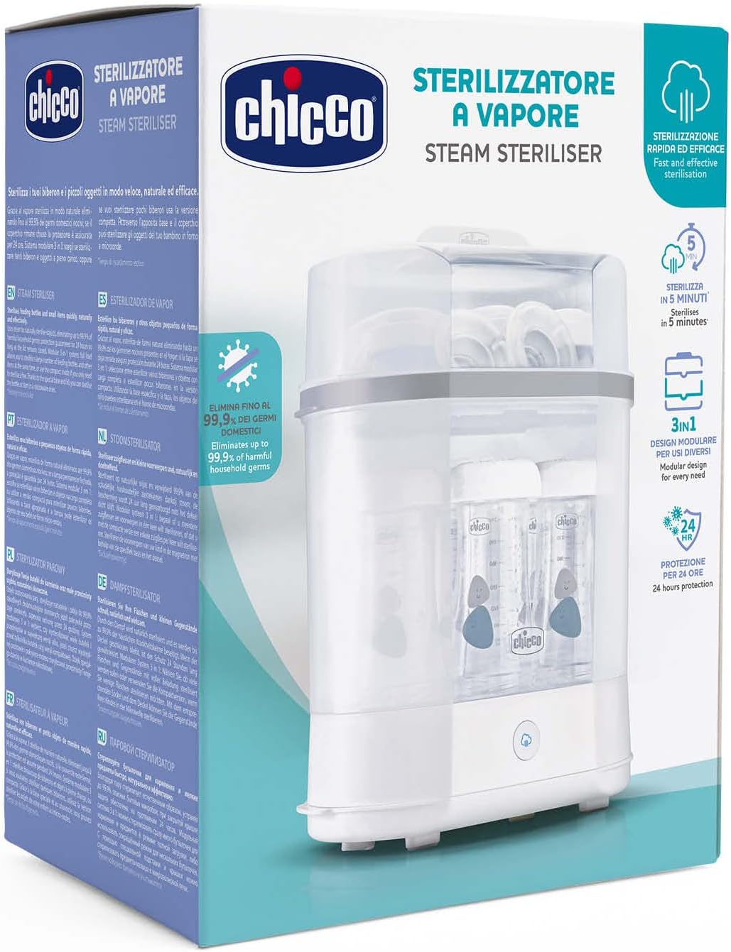 Sterilizzatore a vapore 3in1 - CHICCO