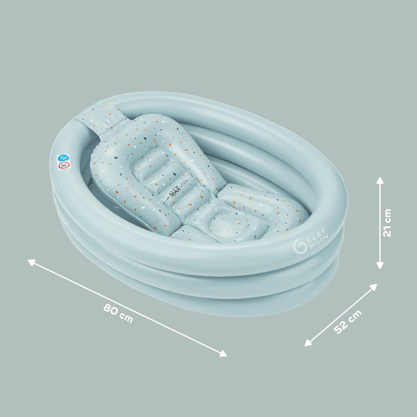 Vaschetta gonfiabile con riduttore Aquadots - BABYMOOV