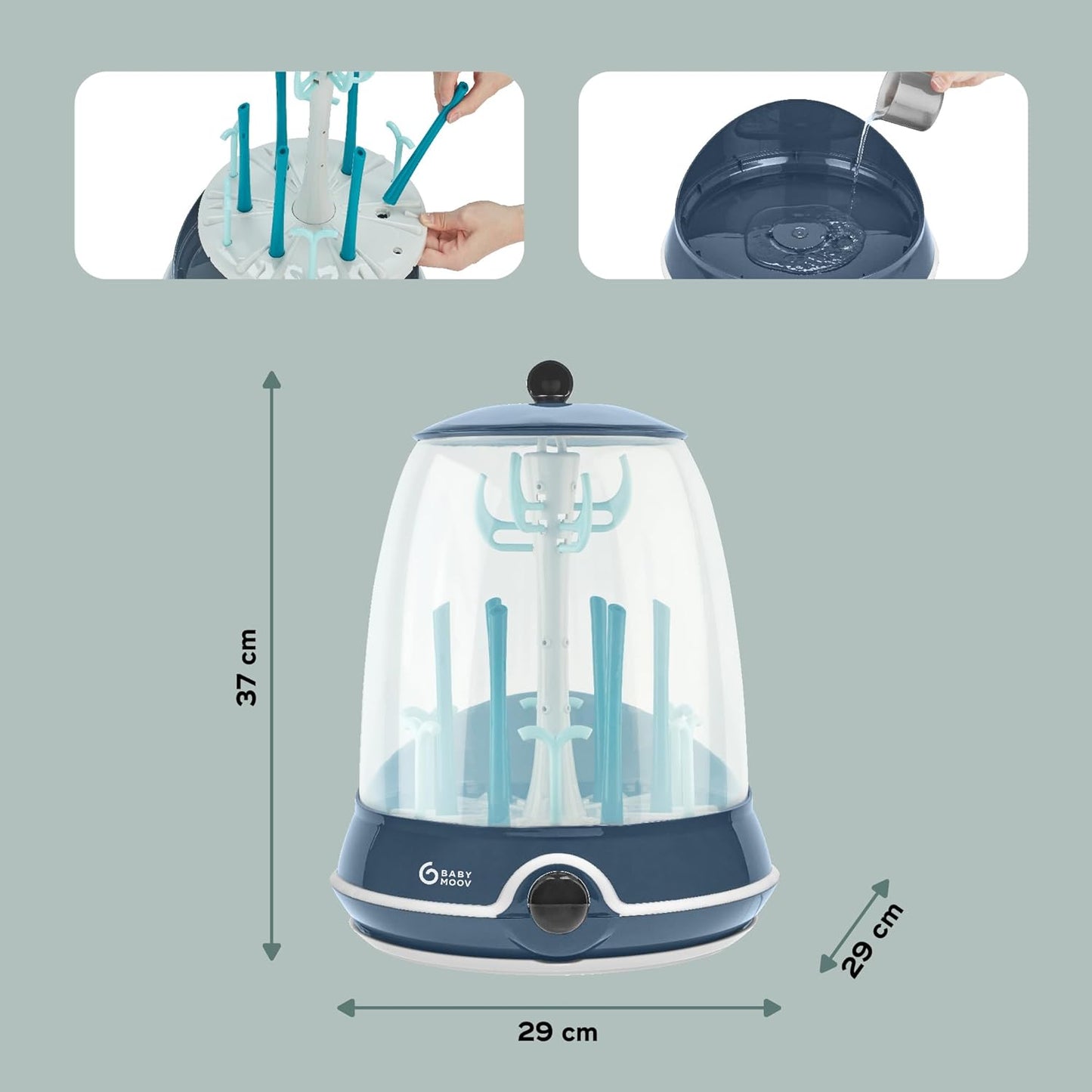 Sterilizzatore a vapore Turbo Steam - BABYMOOV