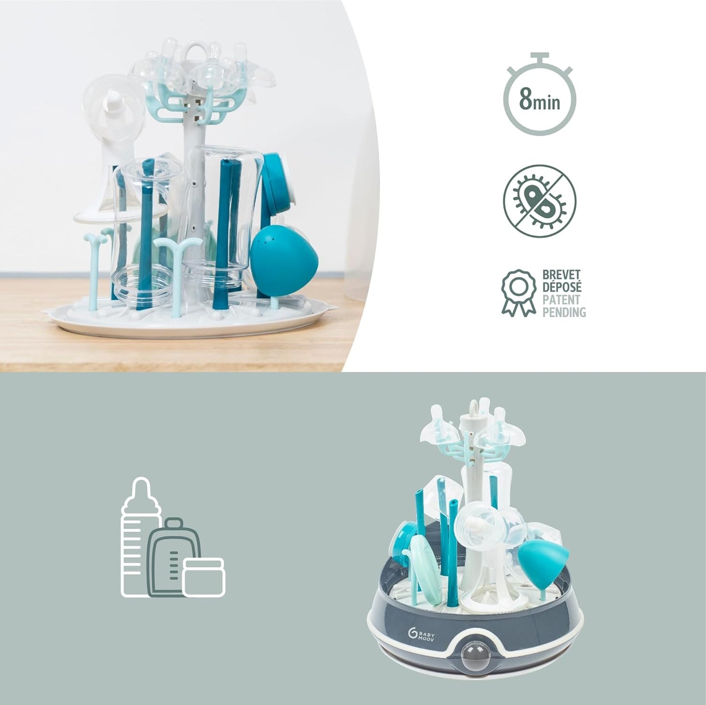 Sterilizzatore a vapore Turbo Steam - BABYMOOV