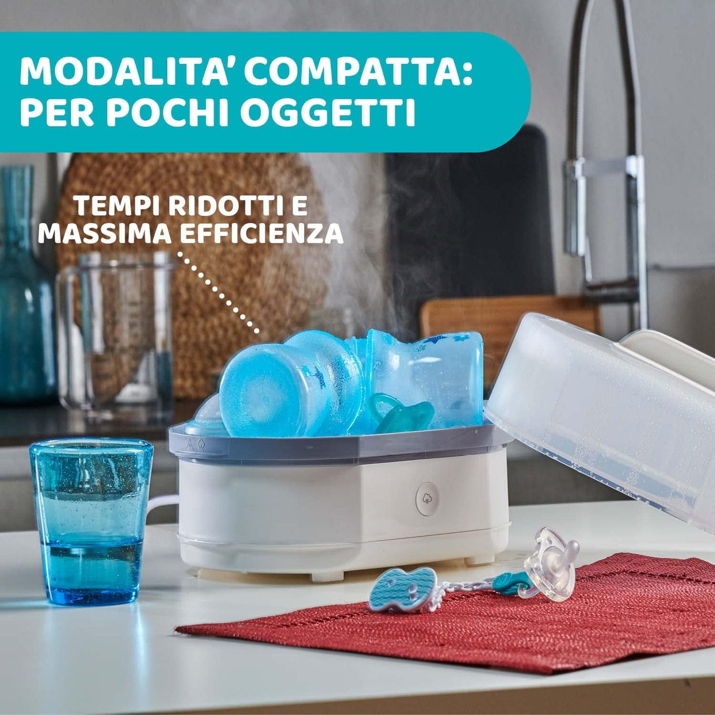 Sterilizzatore a vapore 3in1 - CHICCO