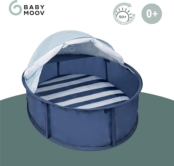 BABYNI Cesta, Box giochi, Lettino UV SPF 50 - BABYMOOV