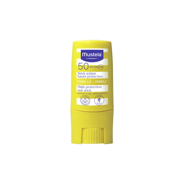 STICK SOLAIRE TRÈS HAUTE PROTECTION SPF 50+ 10ML - MUSTELA