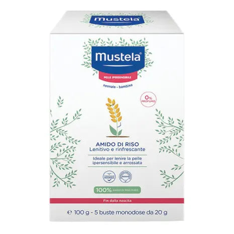 Amido di riso PELLE IPERSENSIBILE- MUSTELA