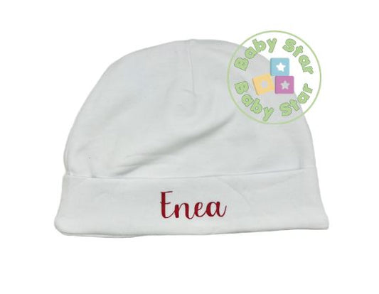 Cappellino Neonato personalizzato con nome