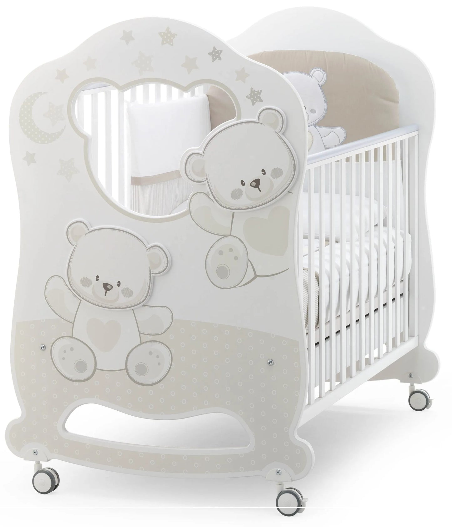Italbaby Cameretta Jolie Oblò Choco (set 4 pezzi)