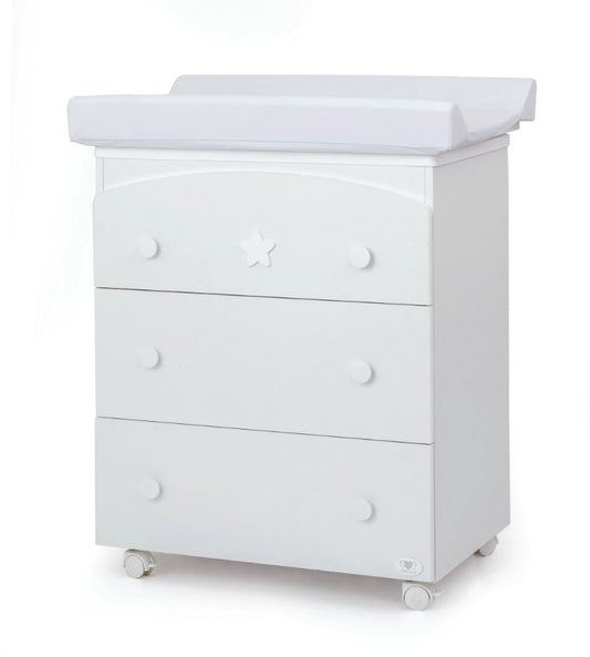 Coiffeuse de salle de bain TEODORO – Petits coeurs