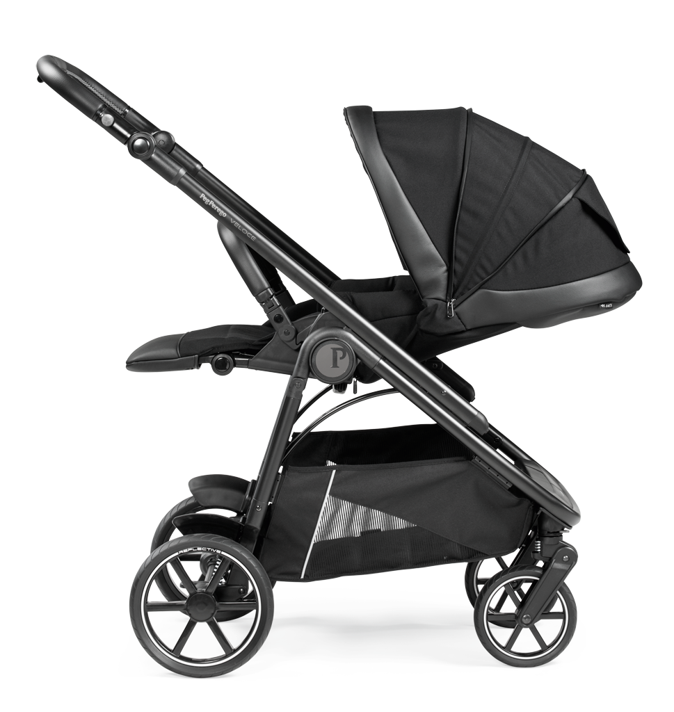 Peg Perego Veloce LOUNGE Belvedere Col. True Black (Borsa/Zaino E Home Stand OMAGGIO!!)