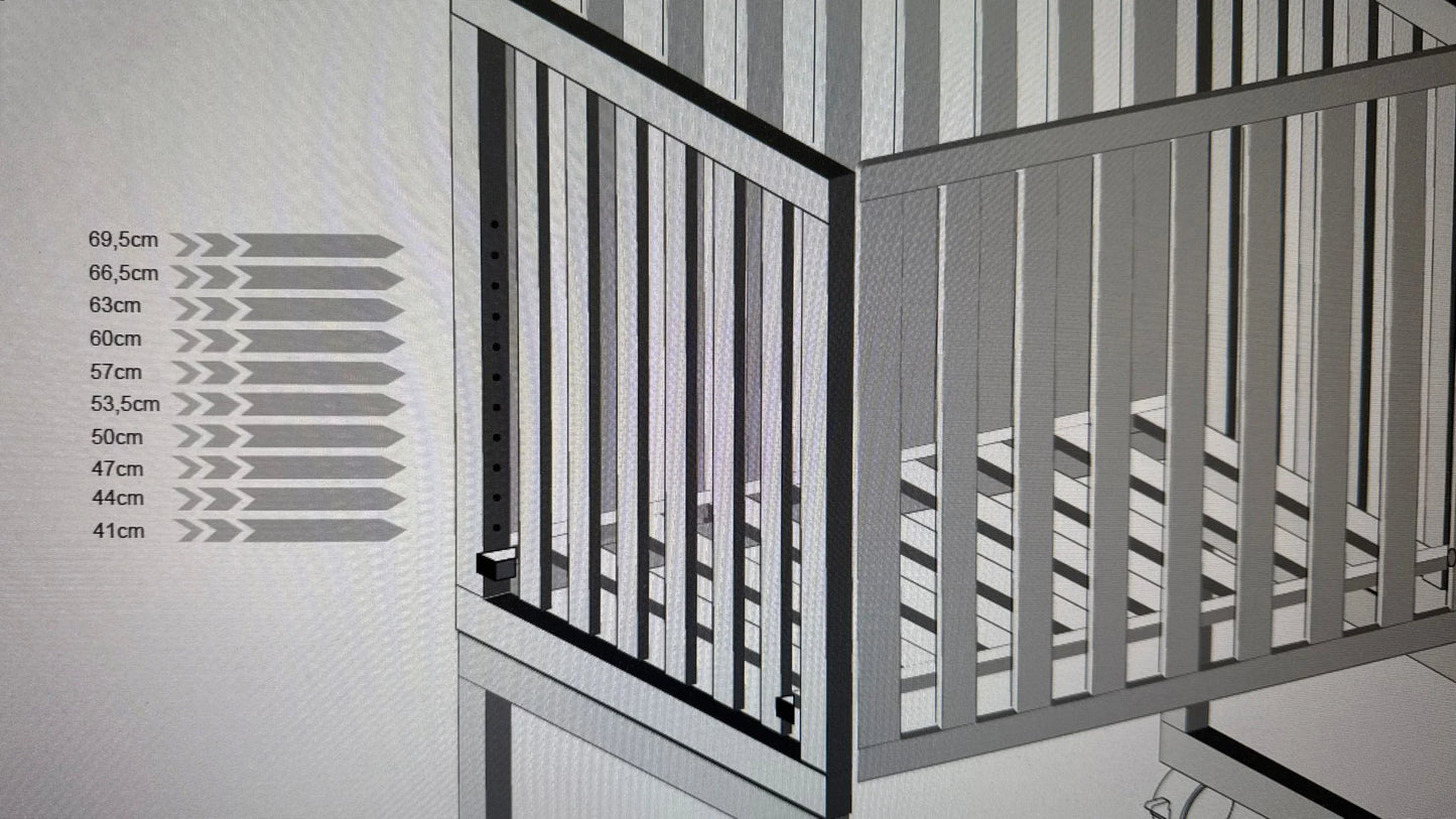 Lettino evolutivo Montessori INFINITO - ITALBABY