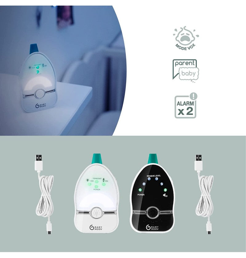 BABYMOOV BabyMonitor Audio EASY CARE 500 mt