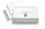 Draps lit bébé 3 pièces – COEURS