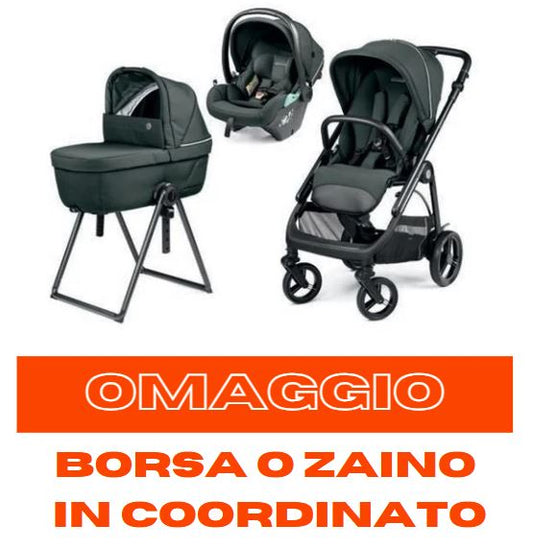 Peg Perego Veloce LOUNGE Belvedere Col. Metal (Borsa/Zaino + Home Stand OMAGGIO!!)