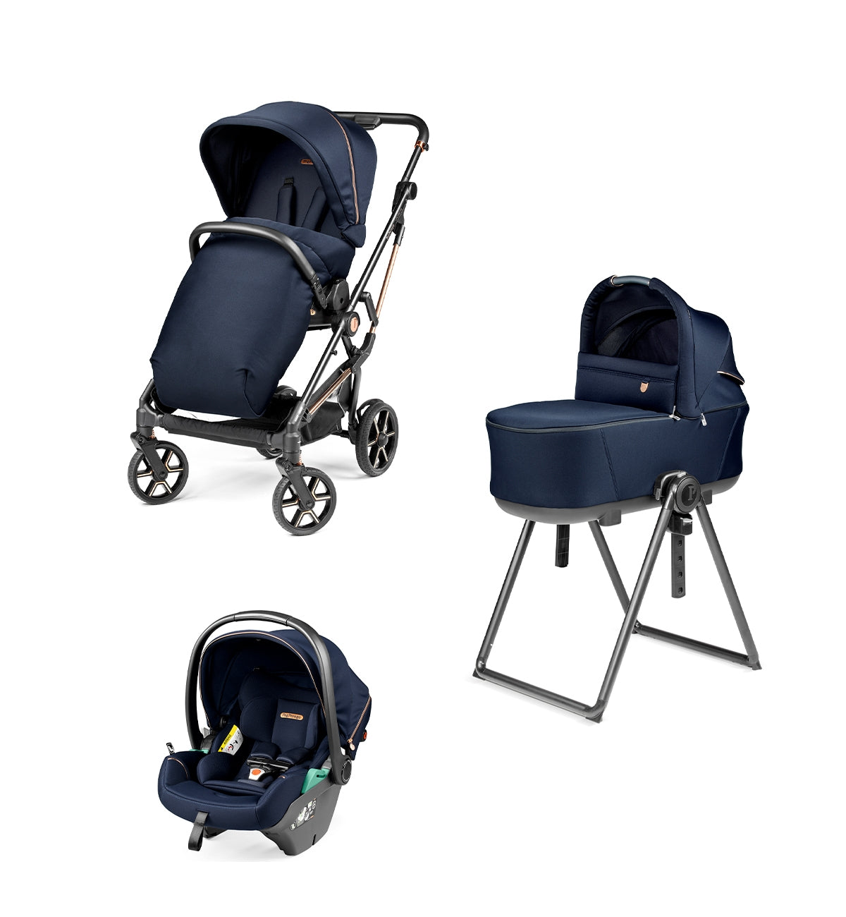 Peg Perego VIVACE Lounge Culla FLEX (Borsa/Zaino E Home Stand OMAGGIO!!)