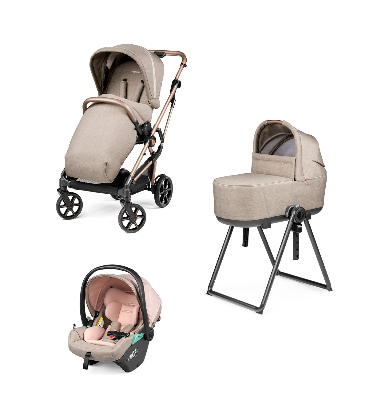 Peg Perego VIVACE Lounge Culla FLEX (Borsa/Zaino E Home Stand OMAGGIO!!)