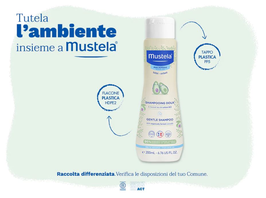 Shampoo Dolce 500ml - MUSTELA
